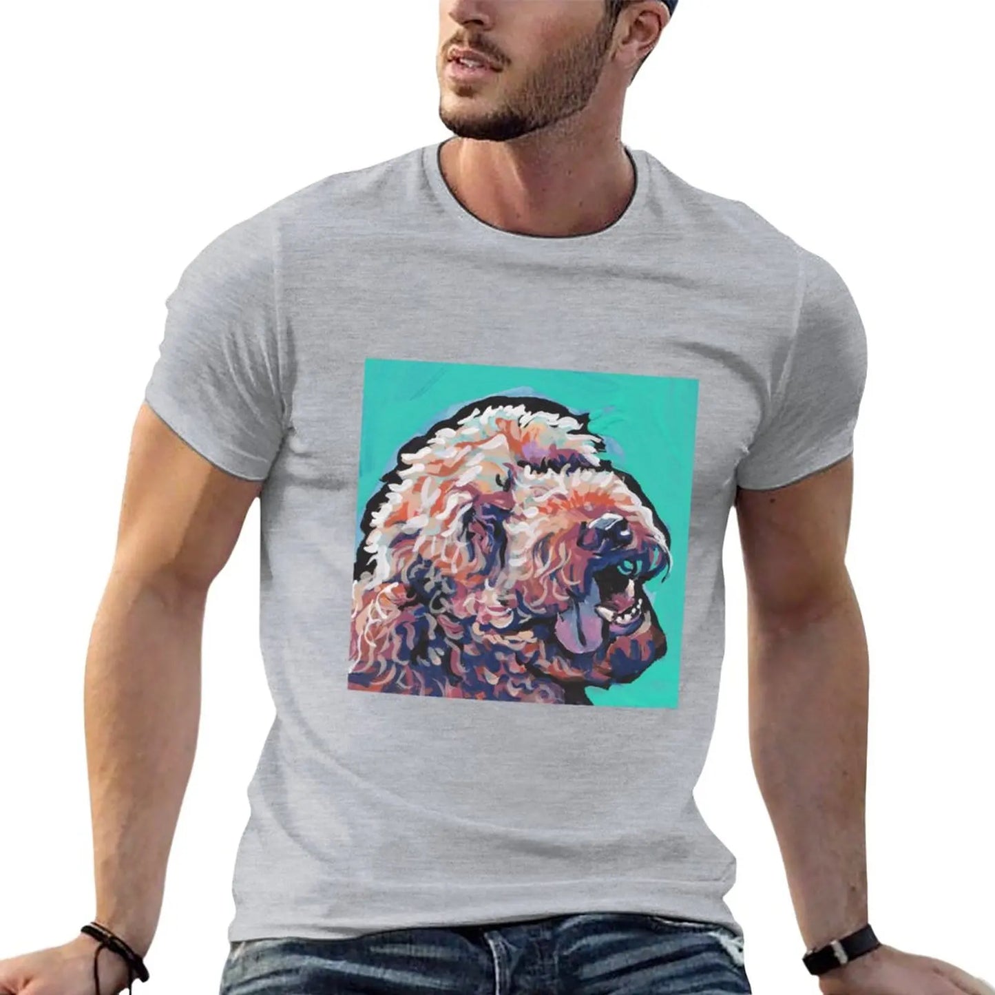 Poodle Labradoodle Golden Doodle Pop Men Tee