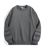 Men Hoodies Casual Thick Cotton Men Top Solid Color