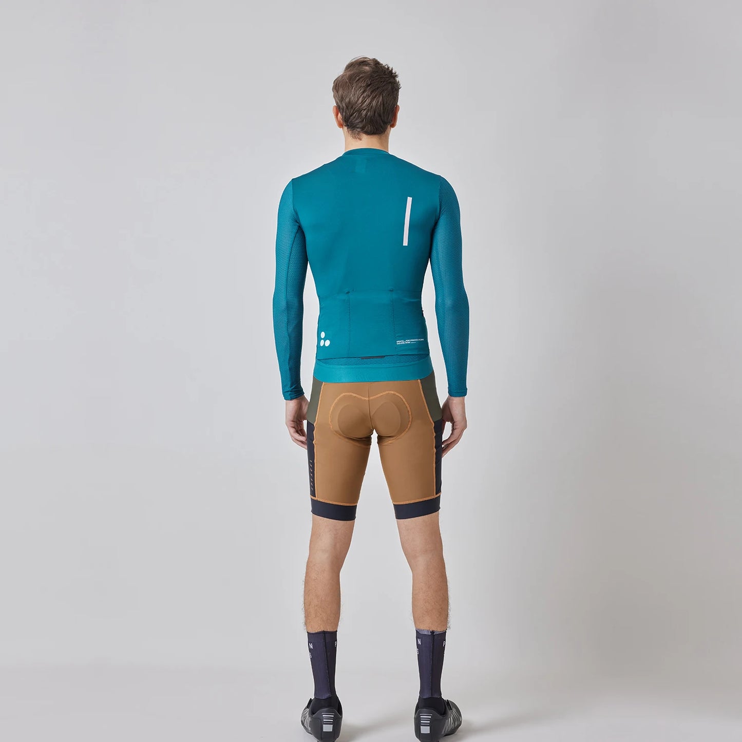 SPEXCEL Summer Cycling Jersey Men Pro Fit Mesh Long Sleeve Top