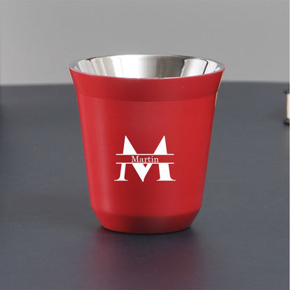 Stainless Steel Espresso Cups Double Wall Insulated Cups Coffee Cup