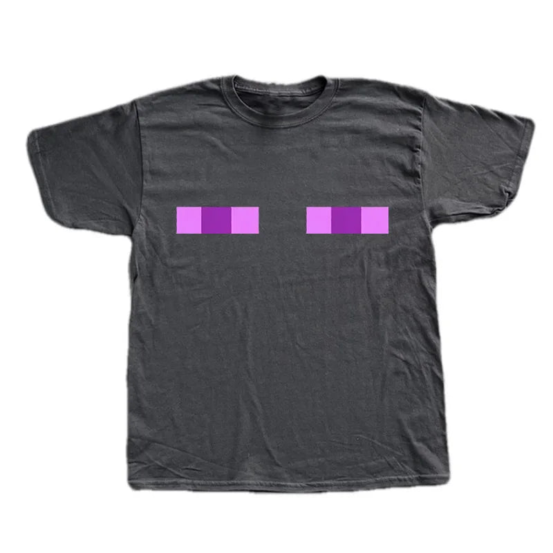 Y2K Harajuku Graphic Print Short Sleeve T-Shirt Women Vintage Chic