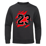 Muster 23 Herren Casual Sweatshirt Klassischer Stil mit Tasche und Fleece