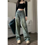 Vintage 90s Baggy High Waist Wide Leg Jeans Women