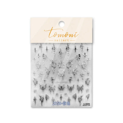 Bronzing Gilded Butterfly Nail Art