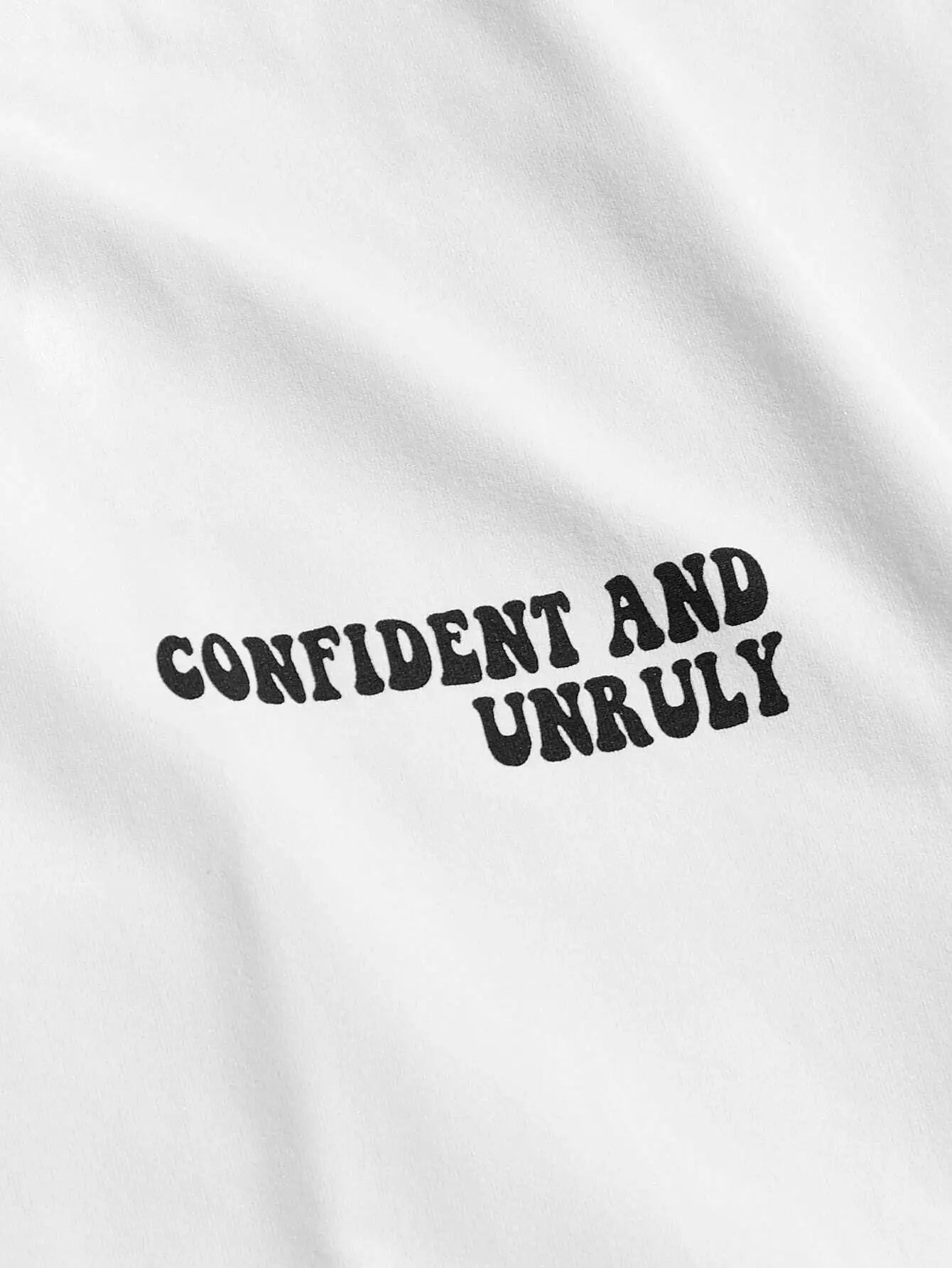 Confident And Unruly Attitude Determines Direction Men T Shirt