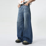 Men's Sewing Pattern Wide Leg Stacked Jeans