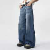 Men's Sewing Pattern Wide Leg Stacked Jeans