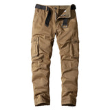 Cargo Pants Men Jogging Casual Pants Cotton Full Length Military Streetwear