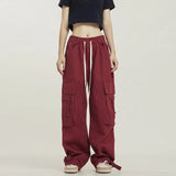 American Female Trendy Loose Slim Casual Oversize Pants