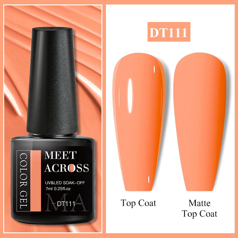 7ml Super Top Coat Gel Nail Base Gel Matte Top Coat Semi-Permanent