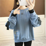 Street Casual Fake Two Piece Hoodies Sweatshirts Spring Autumn