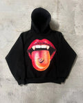 Y2k teeth mouth Graphic Hoodie