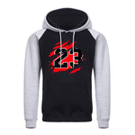 Muster 23 Herren Casual Sweatshirt Klassischer Stil mit Tasche und Fleece