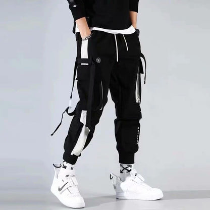 Harajuku Joggers Cargo Pants Men Fashion Military Techwear Streetwear Hip Hop