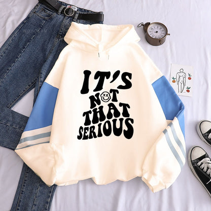 Women Streetwear Fleece Unisex Hooded Sweatshirts