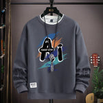 Autumn Men's Sweatshirt Printed Long Sleeve