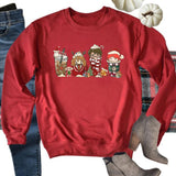 Weihnachts-Sweatshirt, magischer Zauberer-Schulpullover