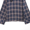 Winter Plaid Hooded Jacket Retro Long Sleeve Jacket Coat Outerwear