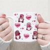 11oz Ceramic Coffee Mugs with Handle Valentine