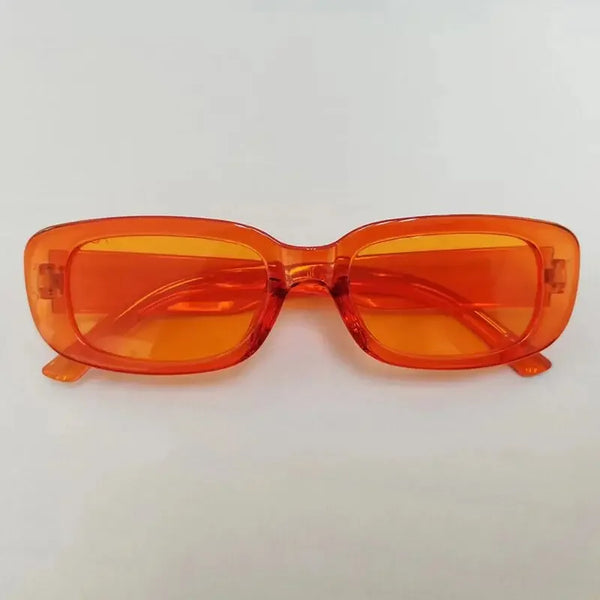 Retro Square Sunglasses Vintage Small Rectangle