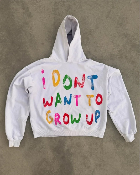 Men Y2K Harajuku Oversized Pullover Hoodie