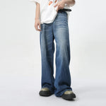 Men's Sewing Pattern Wide Leg Stacked Jeans