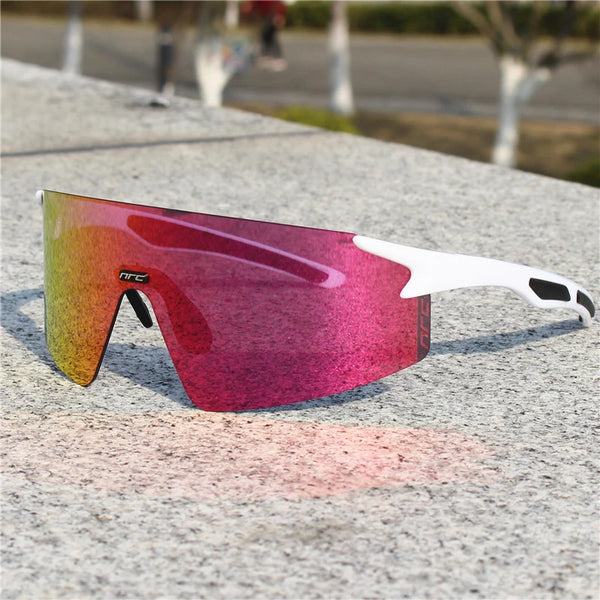 UV400 Cycling Sunglasses TR90 Sports Bike Eyewea