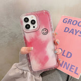 Case For iPhone Cute Smile Painting Cases