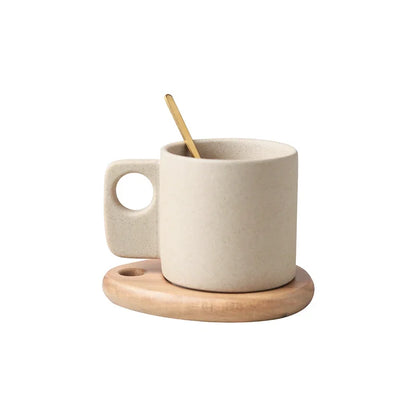 Ceramic Coffee Cup Firming Teacup Set Holiday Mug