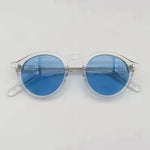 Vintage Round Acetate Sunglasses