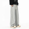 Mens Baggy Cotton Joggers Korean Loose Sports Sweatpants