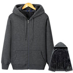 Stay Cozy in Style: New Men's Fleece Hoodie with Thickened Hood for Autumn and Winter