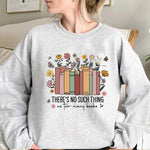 Book Lover Floral  Librarian Sweatshirt