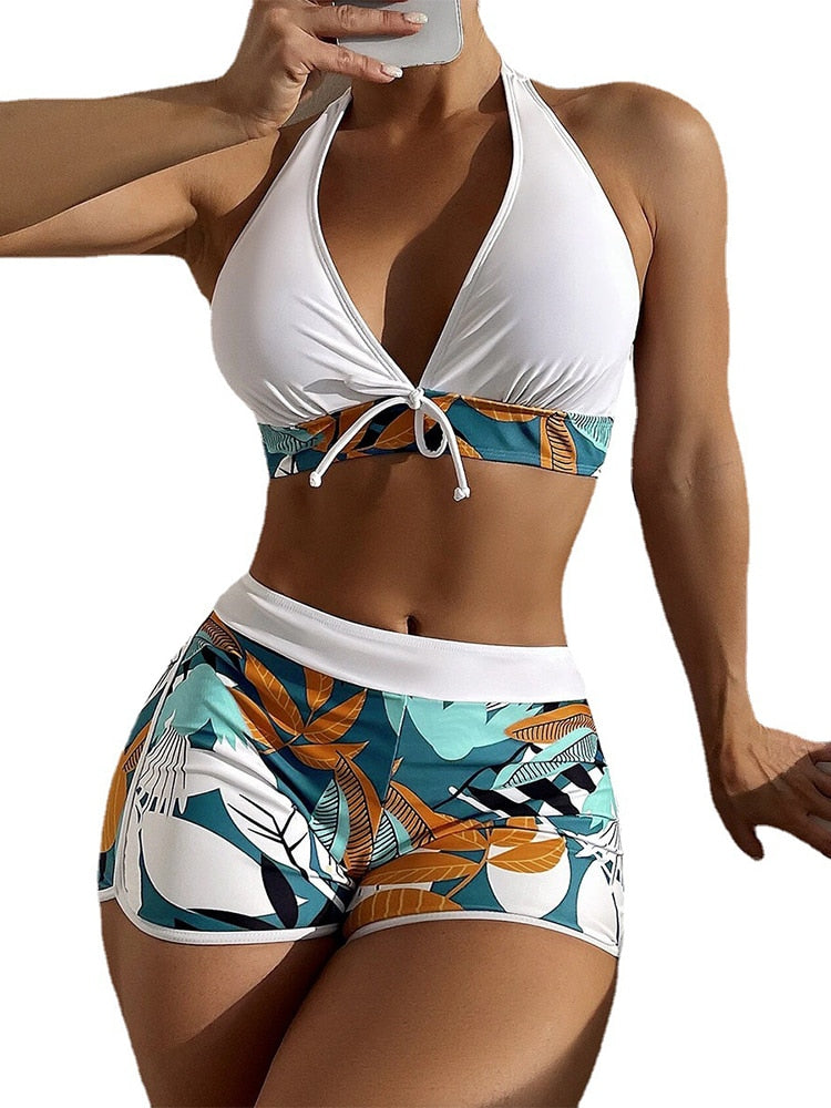 Suit Bikini Set Plus Size Swimwear Women Beach Swimming Suit - xinnzy