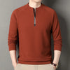 Autumn and Winter Men's Velvet Hoodie Long Sleeve Zipper