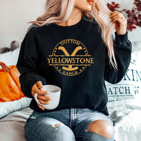 Yellowstone Dutton Ranch Sweatshirt 1883 Yellowstone Tv Show Unisex