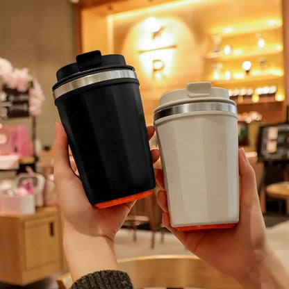 Stainless Steel Coffee Cup Double Layer Vacuum Insulation Cup Office Mug Outdoor