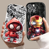 Iron Man Sipiderman Handyhülle für Apple iPhone Soft Cover