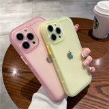 Silicone Bumper Clear Phone Case For iPhone 14 13 12 11 Pro Max X XR XS 7 8 Plus SE