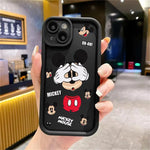 Disney Mickey Mouse Case for Apple iPhone Shockproof Protective Bumper
