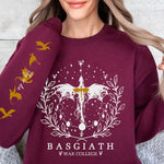 Fourth Wing Basgiath Sweatshirt Riders Quadrant Pullover