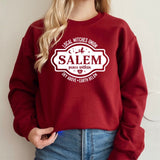 Salem Witches Union Local Sweatshirt Halloween Crewneck Style