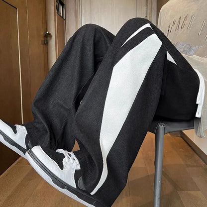 Corduroy Pants for Men with Loose and Straight Leg Casual Pants