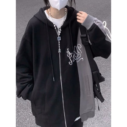 Hoodie Women Streetwear Oversize Drawstring