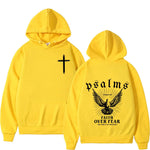 Christian Jesus Faith Over Fear Bible Verse Hoodies