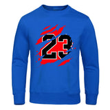 Muster 23 Herren Casual Sweatshirt Klassischer Stil mit Tasche und Fleece