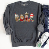 Weihnachts-Sweatshirt, magischer Zauberer-Schulpullover