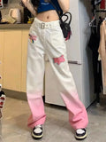 Chic Pink Retro Pants Embrace Spring Style