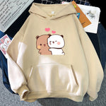 Hoodie Women Printed Cartoon Panda Bear Harajuku Unisex