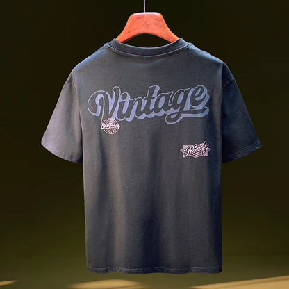 Breathable Printed T-Shirt Men’s Loose Fit Casual Summer Style